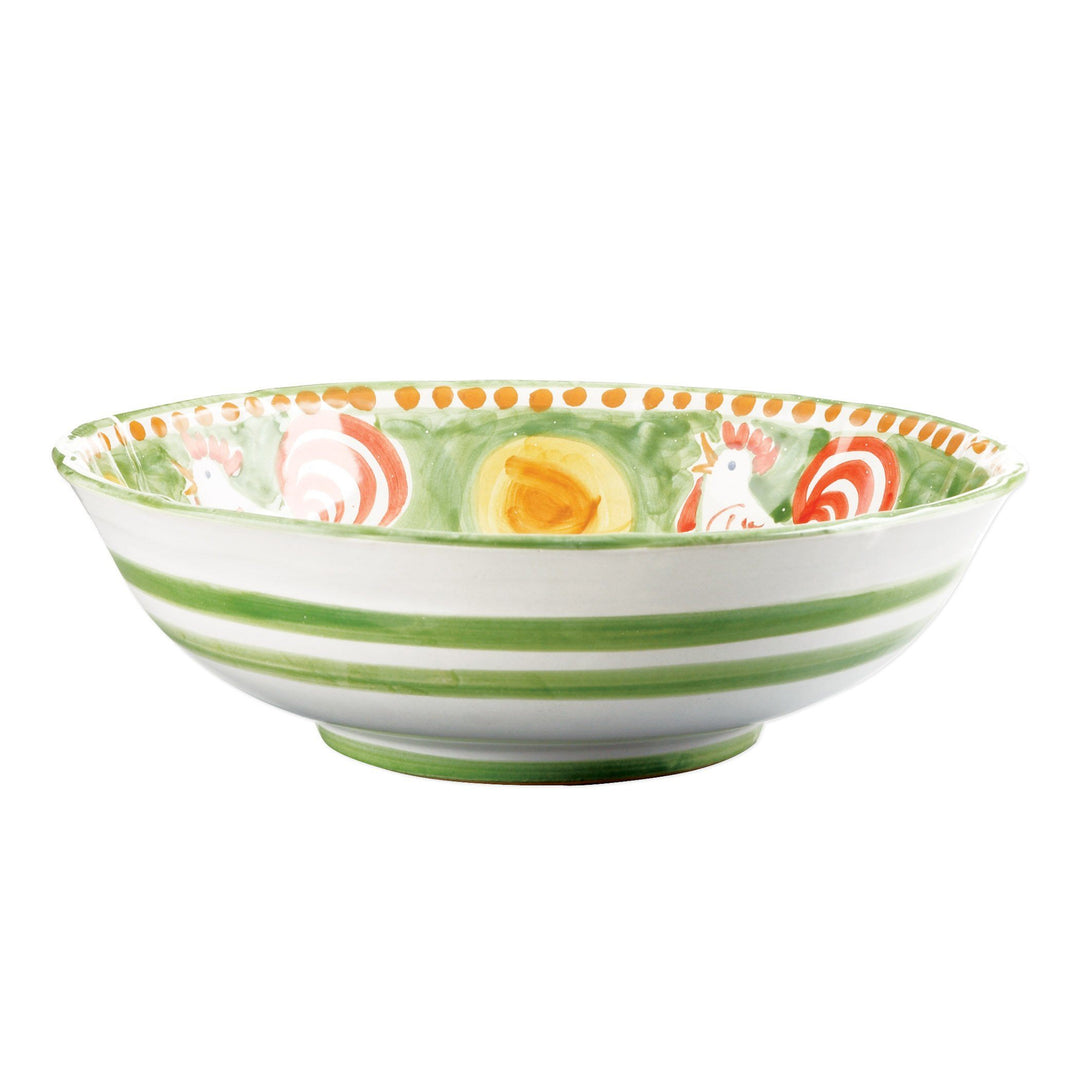 Vietri Campagna Gallina Large Serving Bowl Dinnerware Vietri 