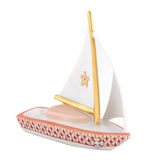 Herend Sailboat At Sea Figurine Figurines Herend Rust 