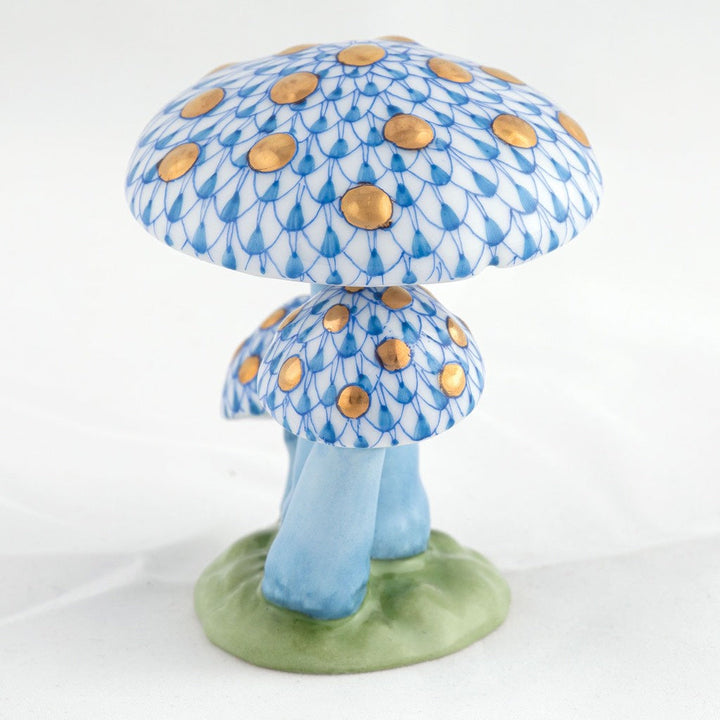 Herend Mushroom Trio Figurine Figurines Herend 