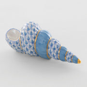 Herend Staircase Shell Figurine Figurines Herend Blue 