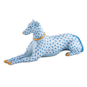 Herend Greyhound Figurine Figurines Herend Blue 