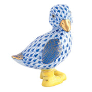 Herend Duckling in Boots Figurine Figurines Herend Sapphire 