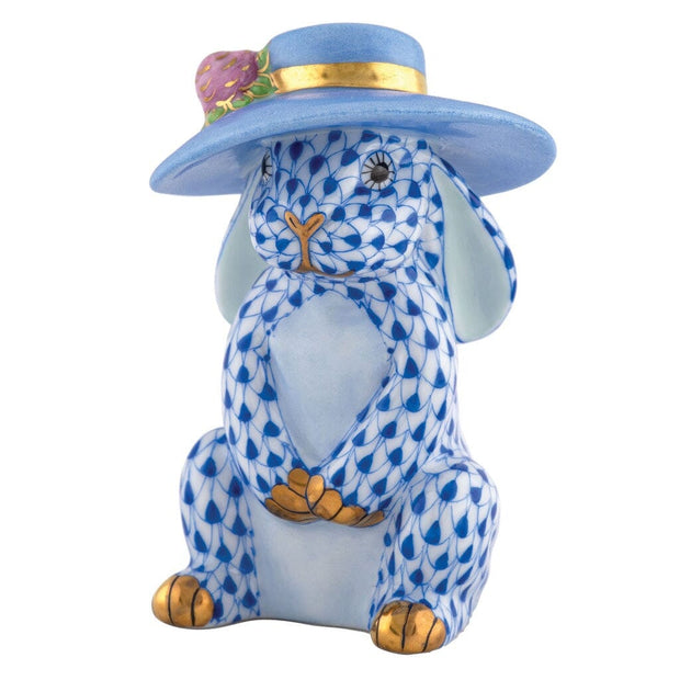 Herend Derby Bunny Figurine Figurines Herend Sapphire 
