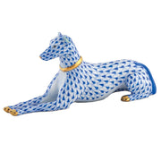 Herend Greyhound Figurine Figurines Herend Sapphire 