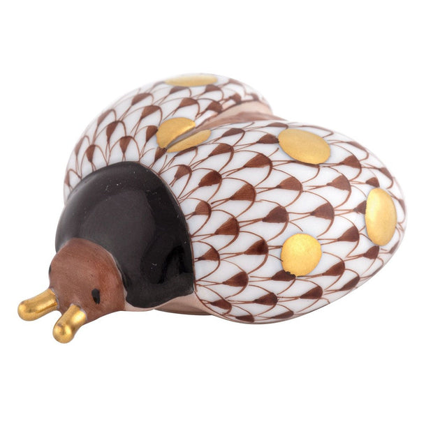 Herend Flying Ladybug Figurine Figurines Herend Chocolate 