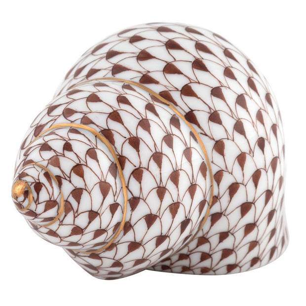 Herend Periwinkle Shell Figurines Herend Chocolate 