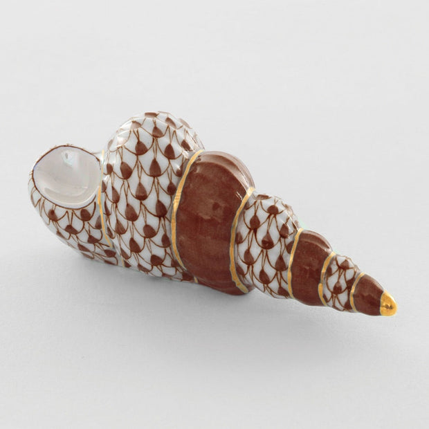 Herend Staircase Shell Figurine Figurines Herend Chocolate 