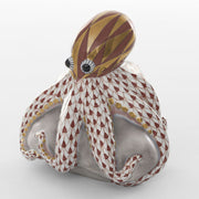 Herend Octopus On Rock Figurine Figurines Herend Chocolate 