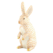 Herend Medium Standing Rabbit Figurine Figurines Herend Butterscotch 