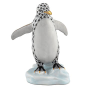 Herend Waddling Penguin Figurine Figurines Herend Black 