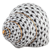 Herend Periwinkle Shell Figurines Herend Black 