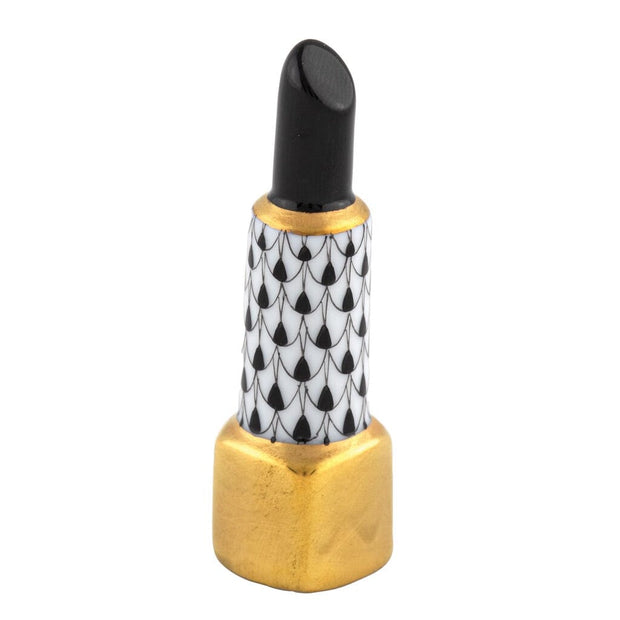 Herend Lipstick Figurine Figurines Herend Black 