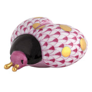 Herend Flying Ladybug Figurine Figurines Herend Raspberry (Pink) 