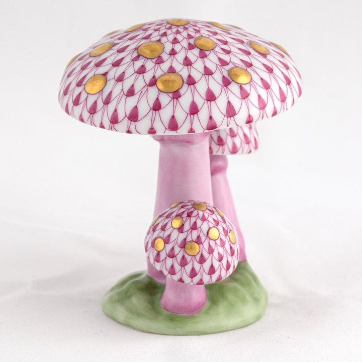 Herend Mushroom Trio Figurine Figurines Herend 