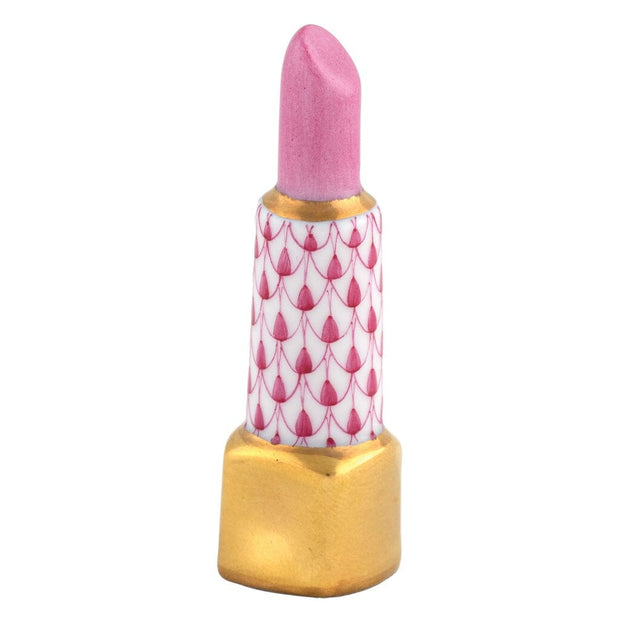 Herend Lipstick Figurine Figurines Herend Raspberry (Pink) 