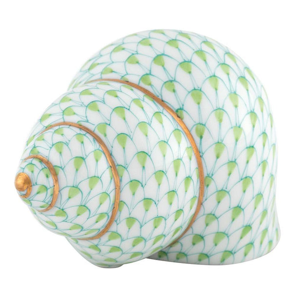 Herend Periwinkle Shell Figurines Herend Lime Green 