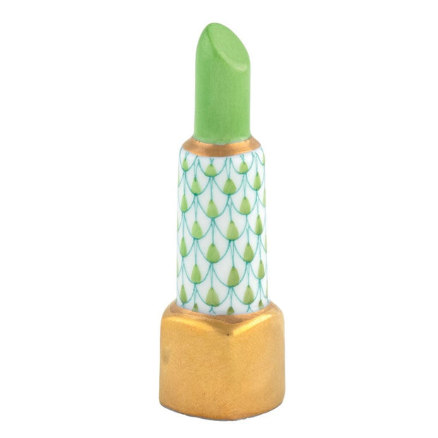 Herend Lipstick Figurine Figurines Herend Lime Green 