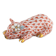 Herend Daisy the Pig Figurine Figurines Herend Rust 