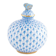 Herend Perfume Bottle Figurine Figurines Herend Blue 