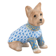 Herend Yorkshire Terrier Figurine Figurines Herend Blue 