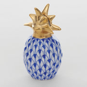 Herend Pineapple Place Card Holder Figurines Herend Sapphire 