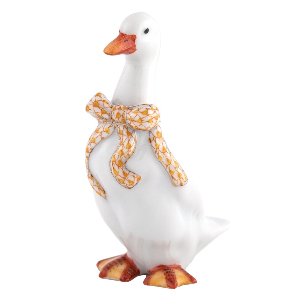 Herend Standing Duck Figurine