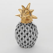 Herend Pineapple Place Card Holder Figurines Herend Black 