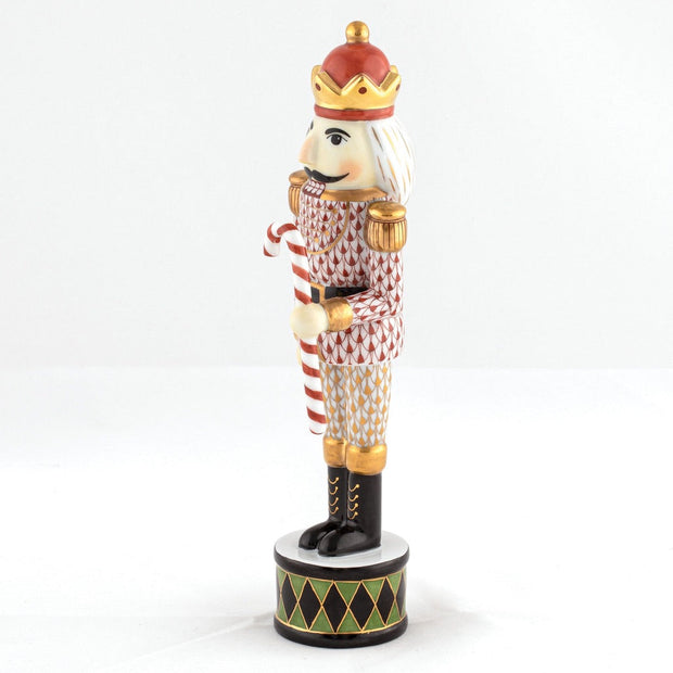 Herend Nutcracker With Candy Cane - Limited Edition Figurines Herend 