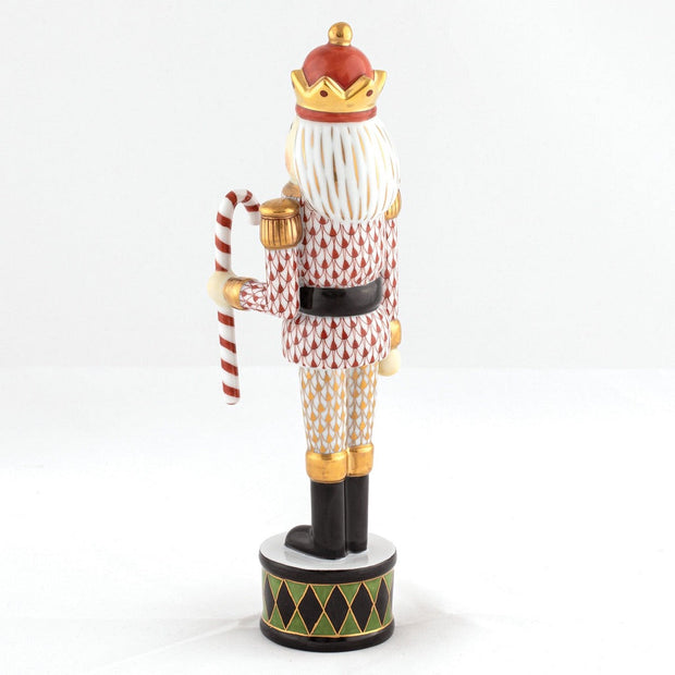 Herend Nutcracker With Candy Cane - Limited Edition Figurines Herend 