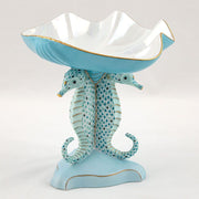 Herend Seahorse Shell Compote - Limited Edition Figurines Herend 