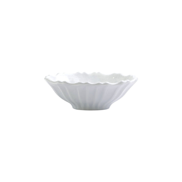 Vietri Incanto Scallop Small Oval Bowl Dinnerware Vietri 