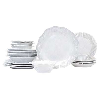 Vietri Incanto Assorted Sixteen-Piece Place Setting Dinnerware Vietri 