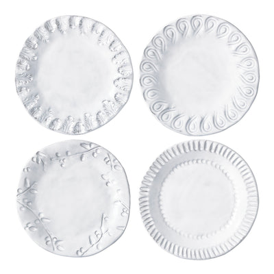 Vietri Incanto Assorted Canape Plates - Set of 4 Dinnerware Vietri 