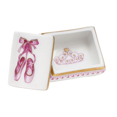 Herend Ballerina Box Figurines Herend 