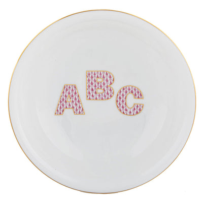 Herend Bowl - ABC Figurines Herend Raspberry (Pink) 