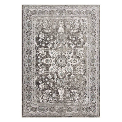 Loloi Joaquin JOA 01 Charcoal / Ivory Area Rug Rugs Loloi 2' 7" x 4’ Rectangle 