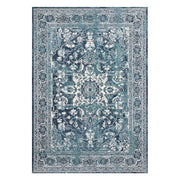 Loloi Joaquin JOA 01 Ocean / Ivory Area Rug Rugs Loloi 2' 7" x 4’ Rectangle 