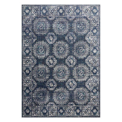 Loloi Joaquin JOA 03 Denim / Grey Area Rug Rugs Loloi 2' 7" x 4’ Rectangle 