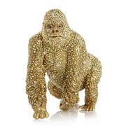 Jay Strongwater Kong Pave Gorilla Figurine Figurines Jay Strongwater 