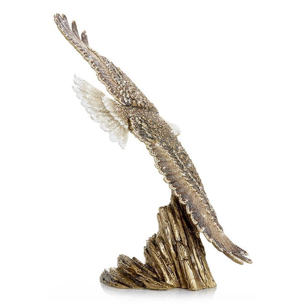 Jay Strongwater Franklin Soaring Eagle Figurine - 25th Anniversary Figurines Jay Strongwater 
