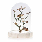 Jay Strongwater Aldora Butterfly Branch Cloche Figurines Jay Strongwater 