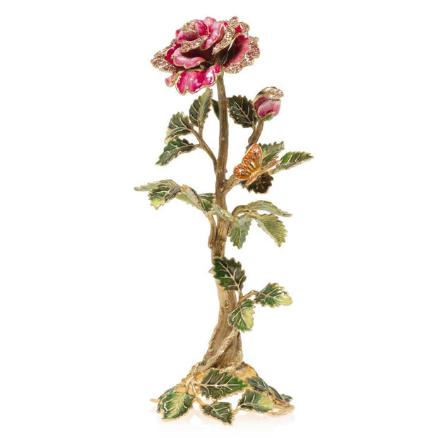 Jay Strongwater Eternity Rose Objet Figurines Jay Strongwater 
