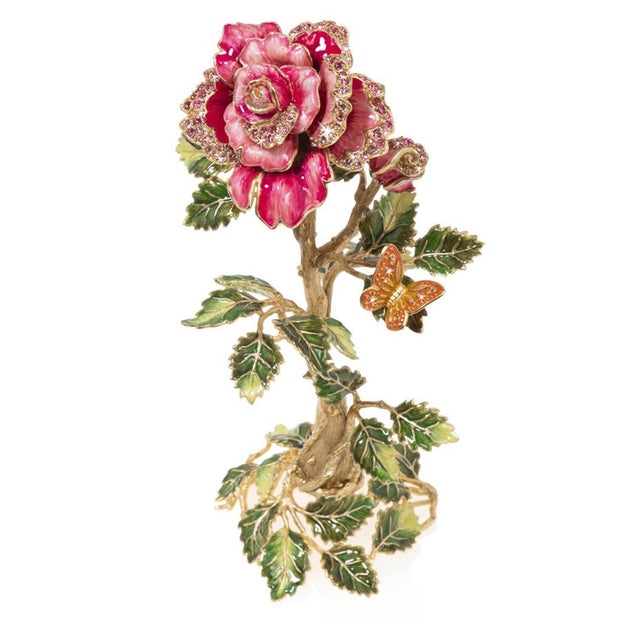 Jay Strongwater Eternity Rose Objet Figurines Jay Strongwater 