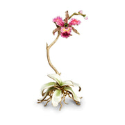 Jay Strongwater Marietta Orchid Objet - Flora Figurines Jay Strongwater 