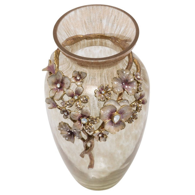Jay Strongwater Polly Bouquet Vase Vases Jay Strongwater 