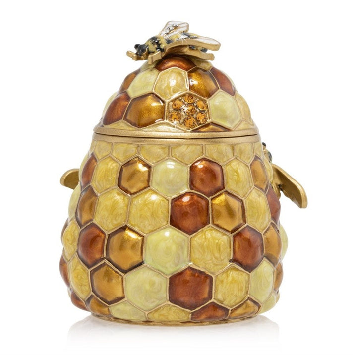 Jay Strongwater Honey Beehive Box Boxes Jay Strongwater 