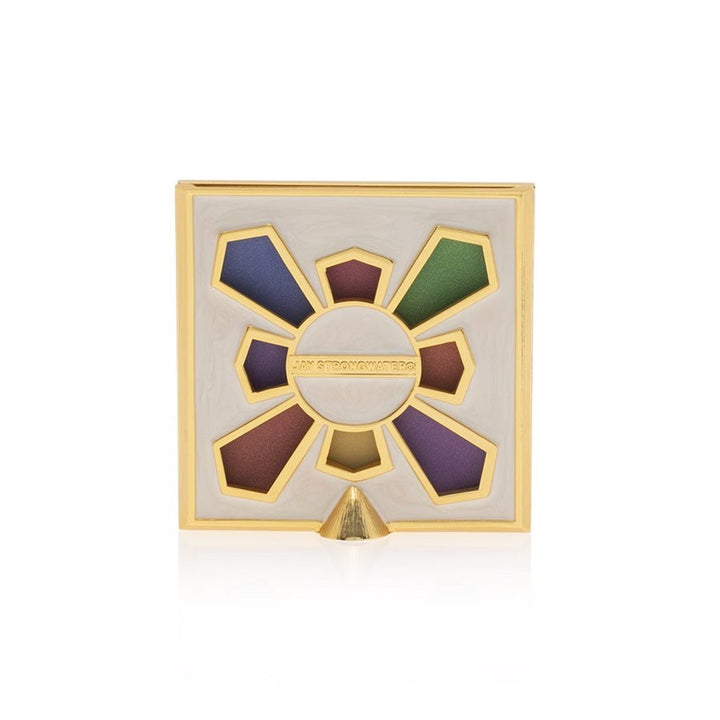 Jay Strongwater Leland Pave Corner 2" Square Frame - Rainbow Picture Frames Jay Strongwater 