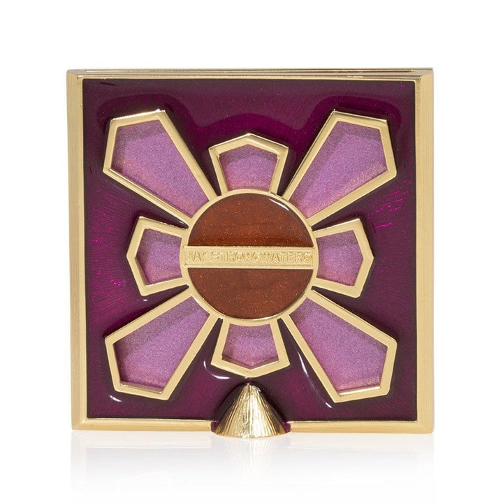 Jay Strongwater Leland Pave Corner 2" Square Frame - Autumn Picture Frames Jay Strongwater 