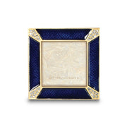 Jay Strongwater Leland Pave Corner 2" Square Frame - Delft Garden Picture Frames Jay Strongwater 