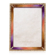 Jay Strongwater Lucas Stone Edge 5" x 7" Frame - Autumn Picture Frames Jay Strongwater 